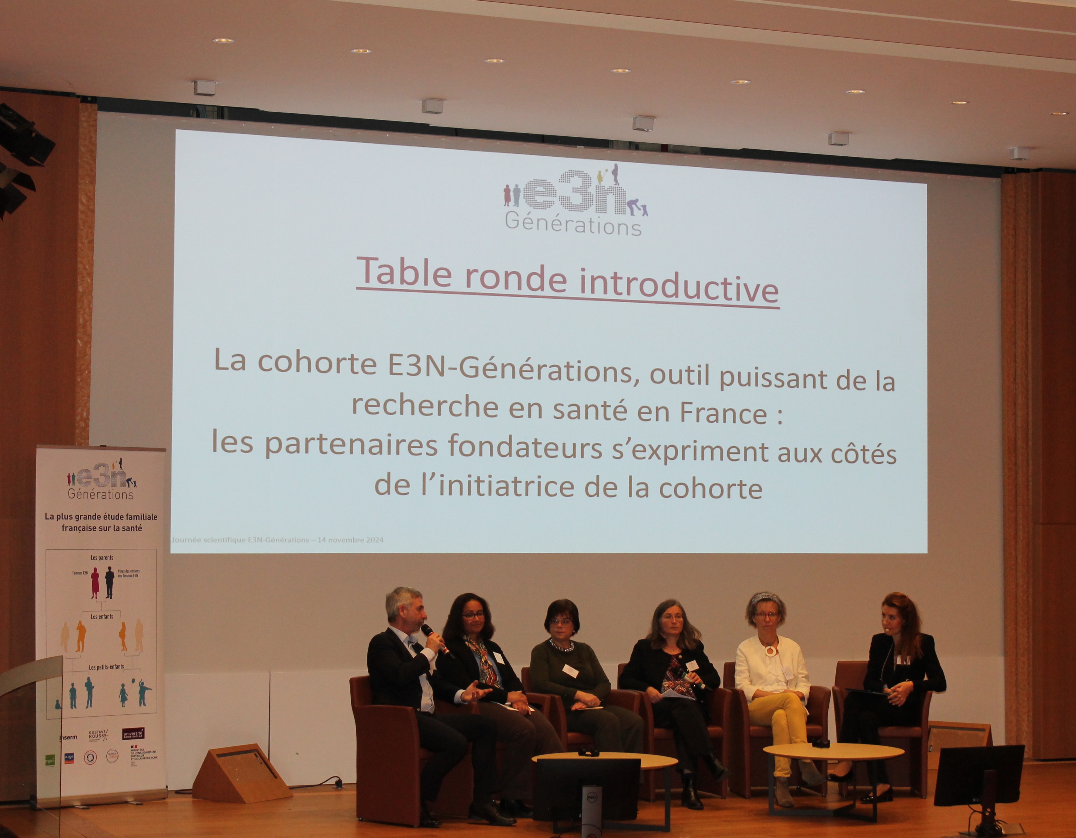 Journée scientifique E3N-Générations 14 novembre 2024 - Table ronde introductive