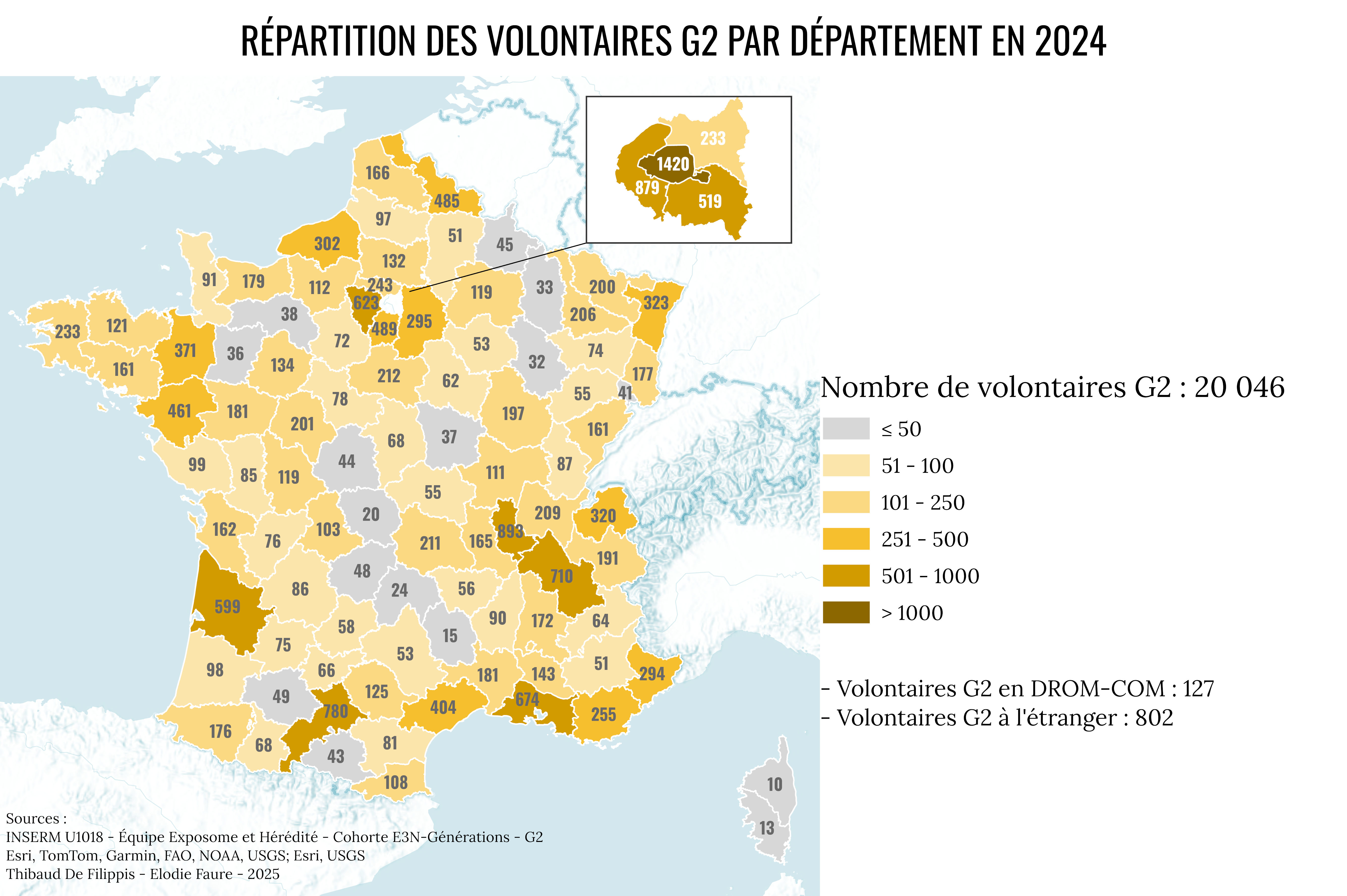 Carte répartition G2 en 2024