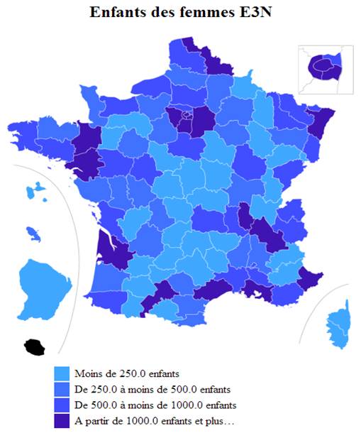 Carte de France E4N-G2
