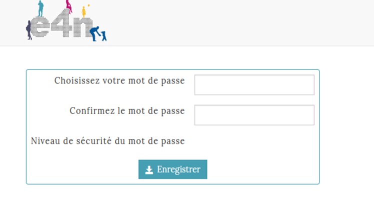 choix du mot de passe