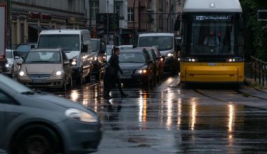 Voitures en ville