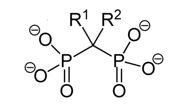 Structure moléculaire bisphosphonate 